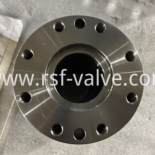 4 900lb Gland Plate Of Trunnion Mounted Ball Valve 3